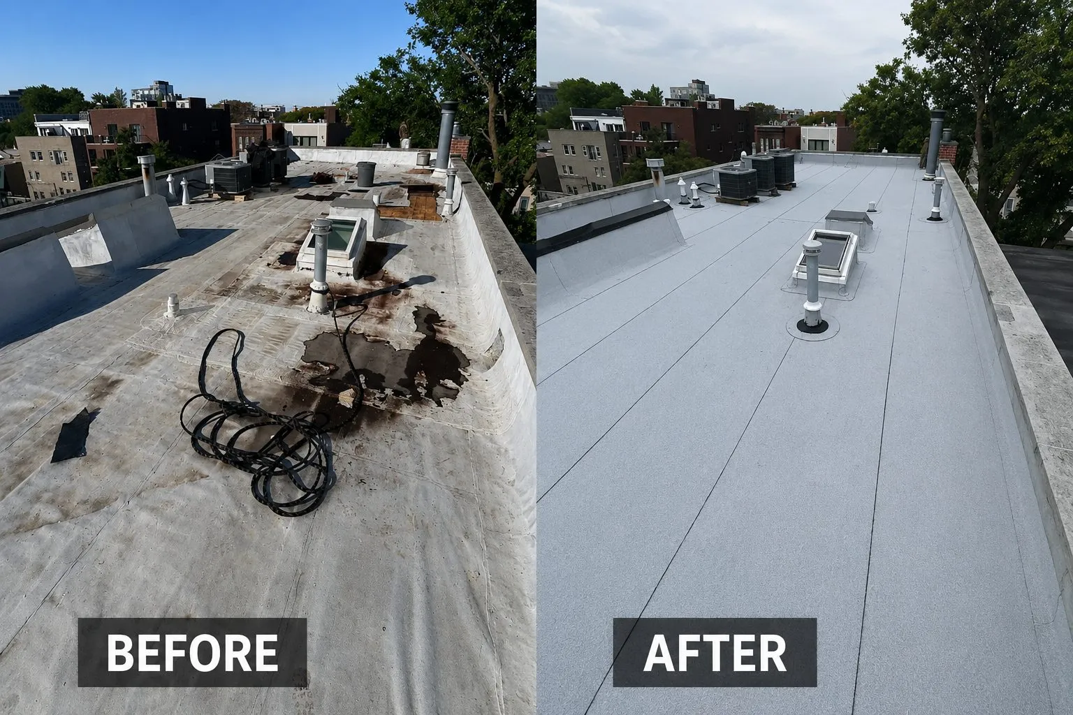 Chicago Flat Roofing Contractors project photo 5